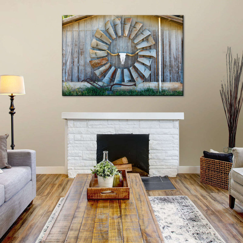 Barn Barn Barn, reproduction sur toile, H 16 po x l 24 po x P 1,25 po