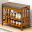 Stanelli Solid Wood Storage Bench