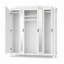 Armoire penderie 100% bois massif 4 portes Kyle-1733021136