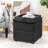 Sierra 18" Wide Tufted Square Ottoman Storage-1833108048