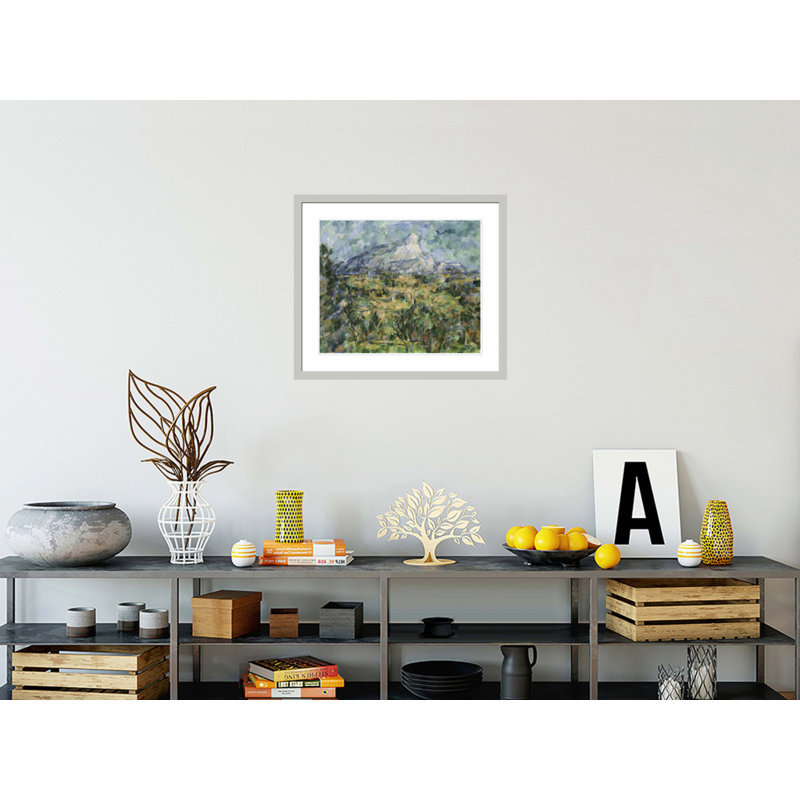 Mont Sainte-Victoire par Paul Cézanne, 23.5" H x 27.13" W