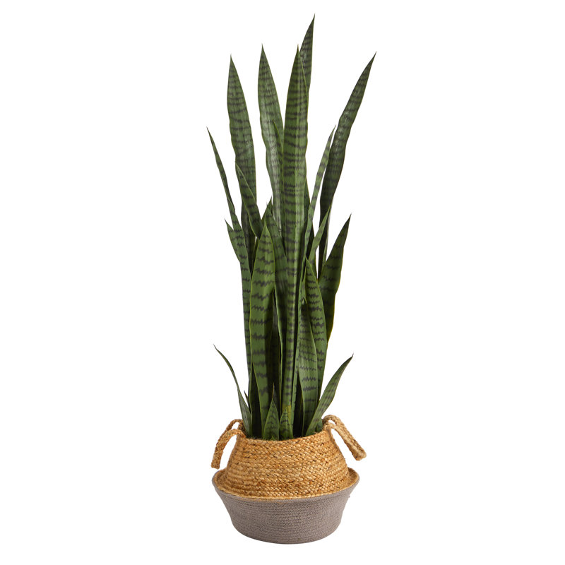 Plante artificielle 46 po en pot, Mauve