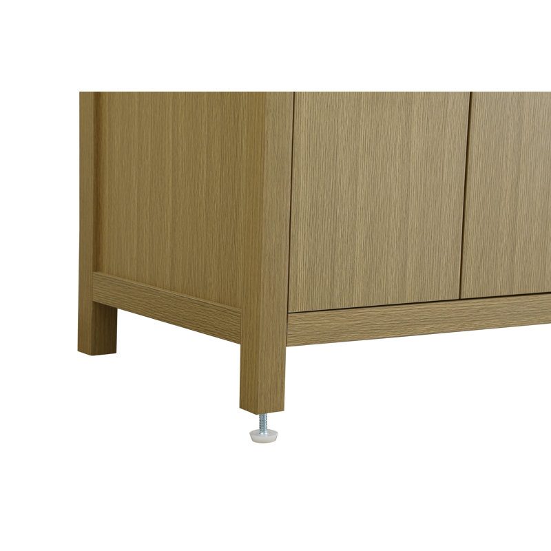 Meuble-lavabo double 60 po_Traditional_VF60660, Brun miel