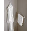 Crochet à peignoir simple fixé au mur Via