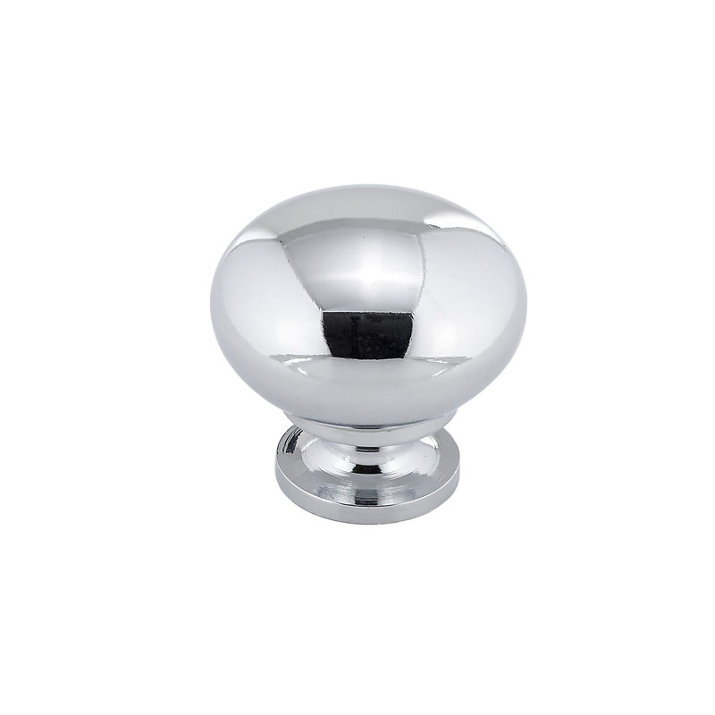 Poignée champignon Expression de 1 1/4 po de diamètre, Chrome