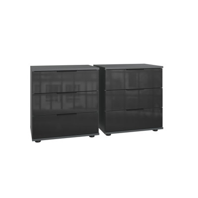 Anetria 52cm W Manufactured Wood Bedside Table