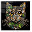 «Cat Collage» par Rey Klimt, art mural en verre acrylique-928010730