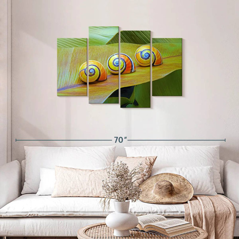 Escargots cubains Brampt, H 27 po x l 43 po
