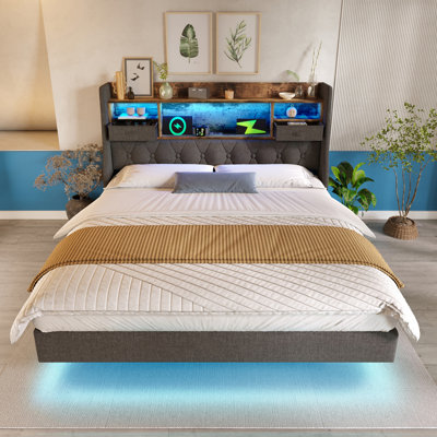 Upholstered Storage Bed