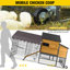 Grand poulailler mobile 85 po