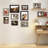 Black&Gray&Brown Picture Frame - Set of 10 with Mat-743657291