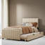 Structure de lit tapissier en velours avec lit gigogne-2026360834-2026360836