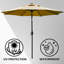 Parasol de marché 9 'avec manivelle et inclinaison Jaenis-1054673049