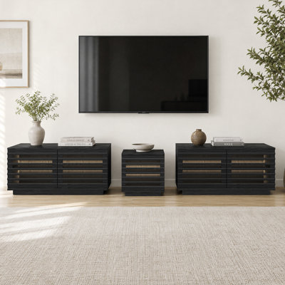 3- Piece TV Stand Living Room Set