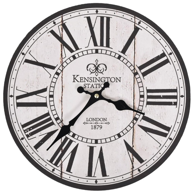 Cadiz Wood Wall Clock
