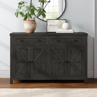 Buffet moderne 55,1 "avec crédence et armoires de rangement Zosia