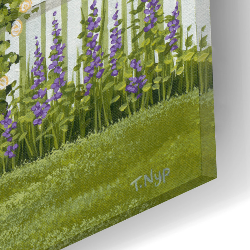  «Greenhouse In Spring» par Tanya Nyp, art mural en verre acrylique, 16 po x 12 po