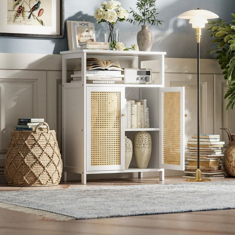 Bamboo Freestanding Bathroom Cabinet