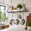 Premier Handcrafted Hanging Pot Rack-1883620243