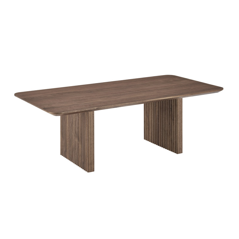 Salini Pelletier 47" Coffee Table In Walnut