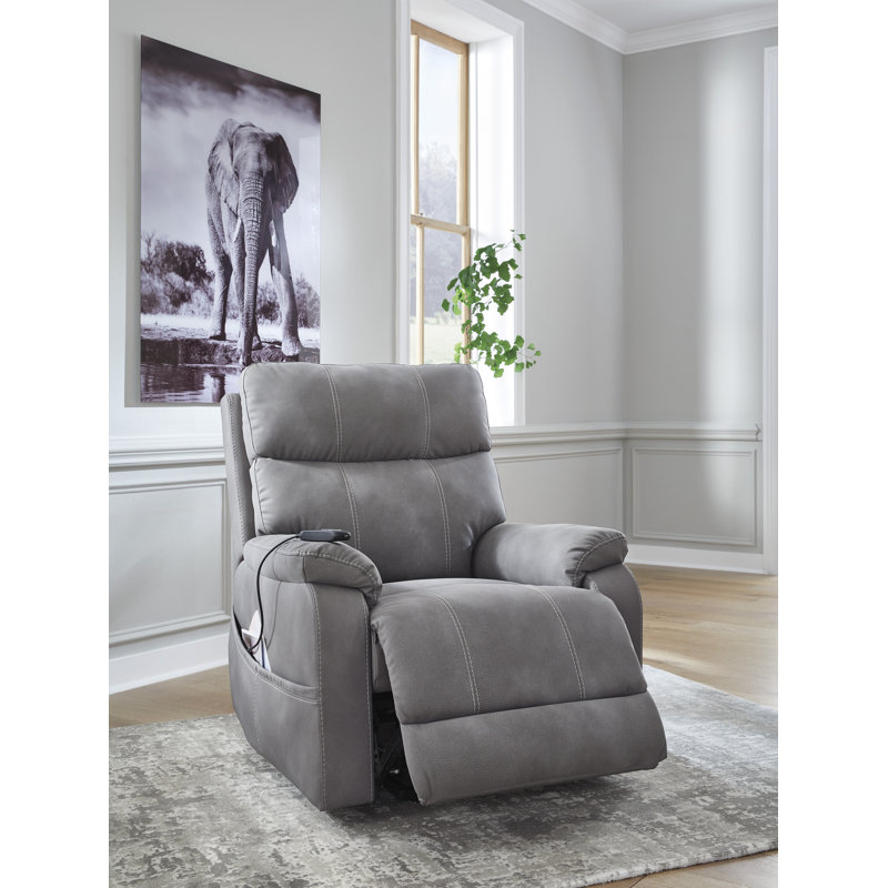 Rocland Power Lift Recliner, Gray