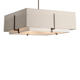 Exos 4 - Light Unique Square Pendant