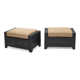 Mifflin 2 - Person Patio Conversation Sets with Cushions