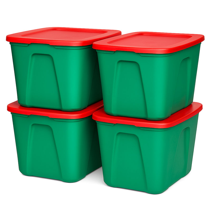 Ensemble de bacs et bacs en plastique