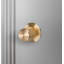 Cylindrical Knob with Round Rosette-812828918