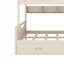 Lit superposé simple sur lit double avec lit gigogne Jaicarious Kids-1955178954
