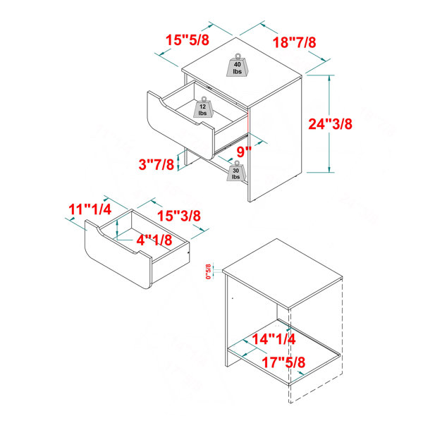 Dimensions du produit