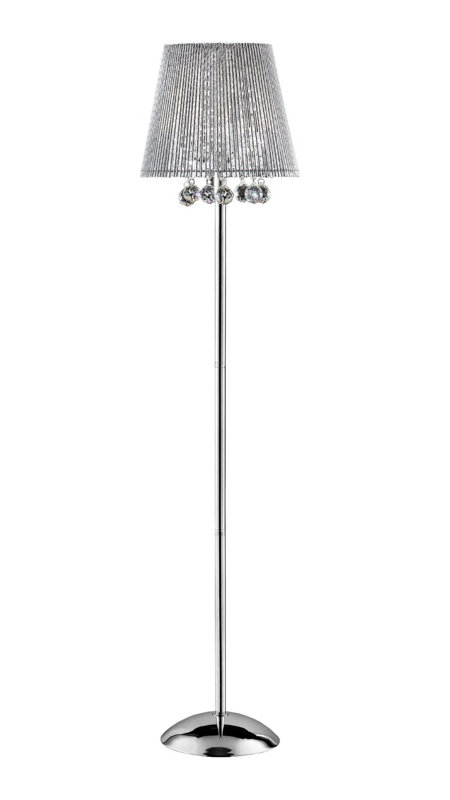 Daydream 64.5'' Chrome Traditional Floor Lamp
