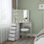 Coiffeuse avec miroir Jaylianie