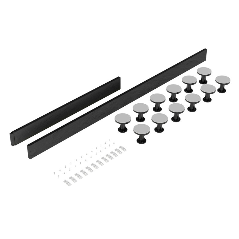Slate Grey Trays Leg Set Suitable For 1300-1800 Rectangular & Walk In Trays