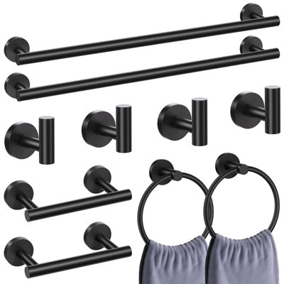10-Piece Bathroom Hardware Set (Set Of 10)