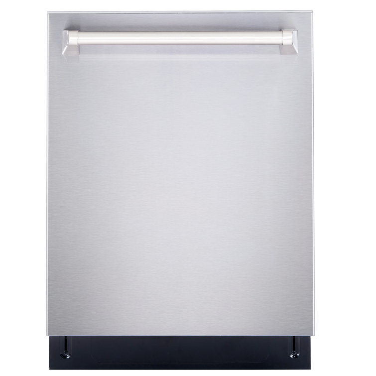 Cosmo 24 in. Top Control Built-In Tall Tub Dishwasher in Fingerprint Resistant Stainless Steel, 45 dBA
