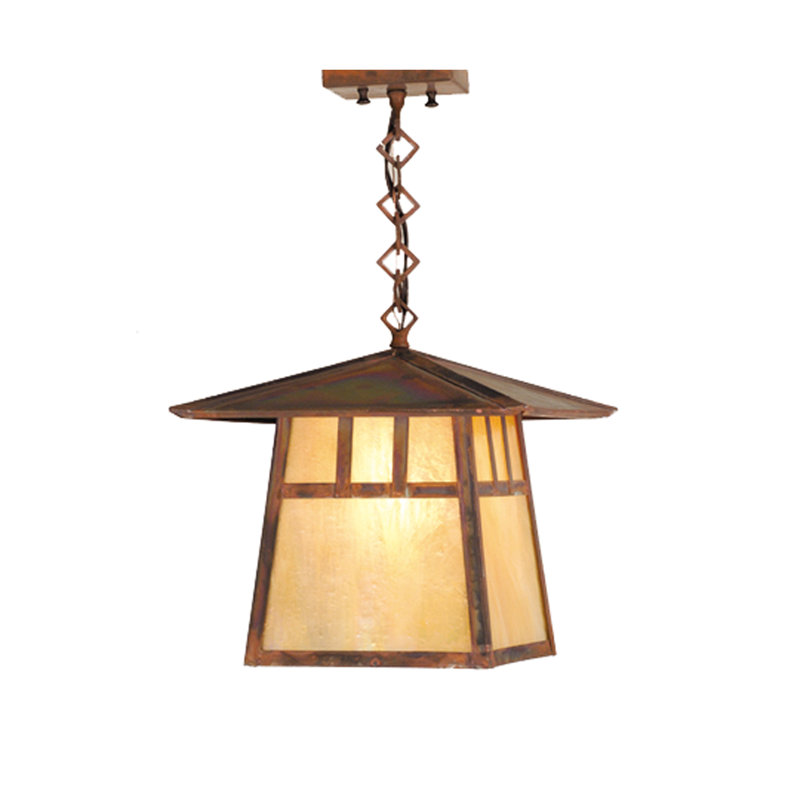 Luminaire suspendu géométrique 1 lumières lanterne