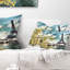 Vegetation Near Paris Eiffel Tower Lumbar Pillow