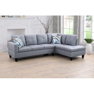 2 - Piece Upholstered Sectional