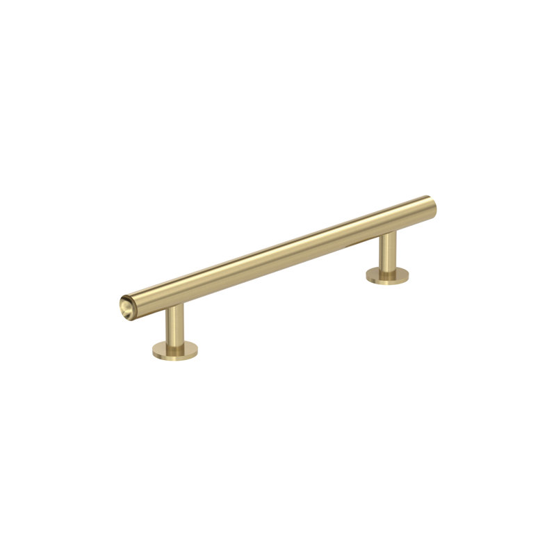 Poignée barre Radius, Champagne doré, 5.0625"