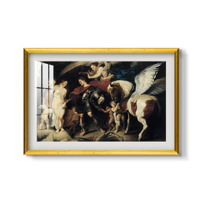 Persée et Andromède, vers 1620 - Pierre Paul Rubens - Estampe encadrée sur mesure