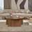 2 Pieces Round Coffee Table