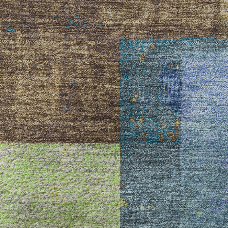 Premium Machine Washable Pinkston Geometric Rug, Runner 2'3" x 7'6"