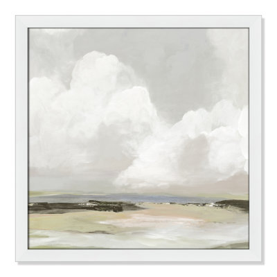 Soft Clouds - Picture Frame Painting Print