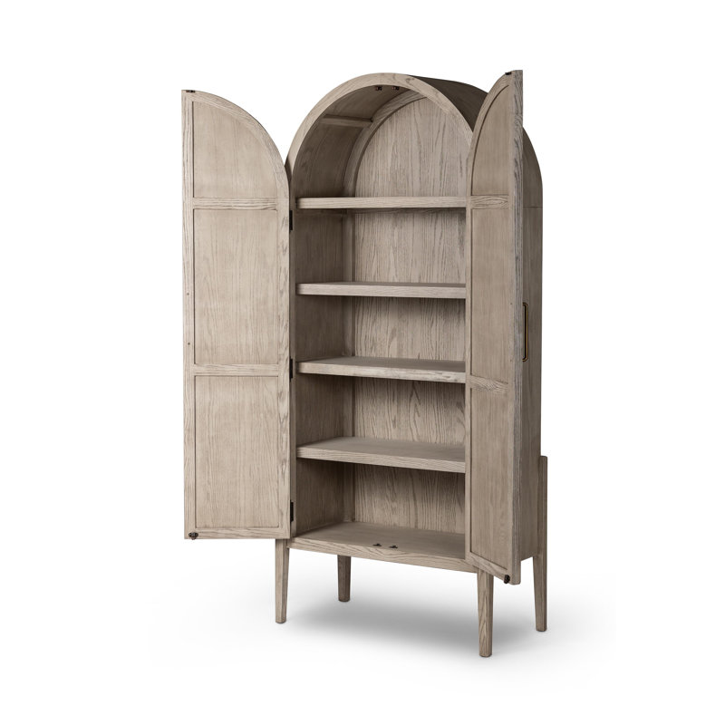 Tolle China Cabinet, White/Neutral