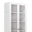 Armoire de cuisine en métal - 72 po de hauteur avec 5 tablettes réglables