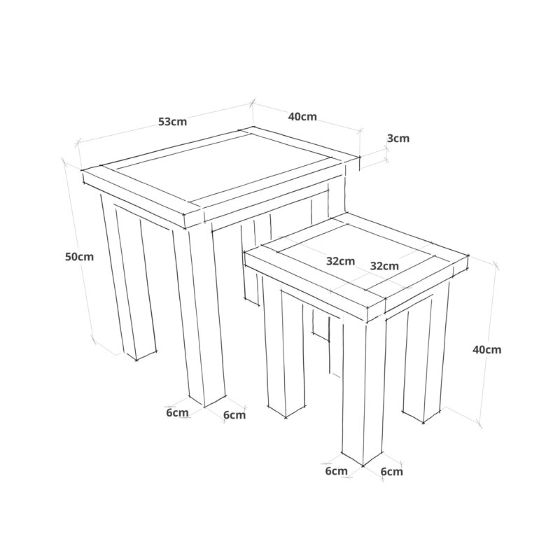 Pompey Nesting Tables