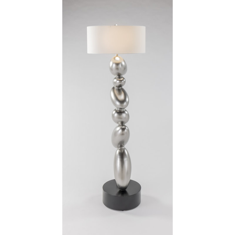 Floor Lamp, Silver