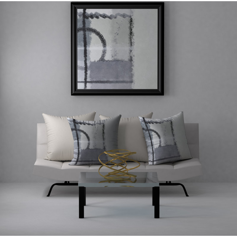  Housse et insert de coussin décoratif exclusif Exclusive Success, 18" x 18"