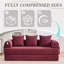 3 Seater Corduroy Sofa-717764787